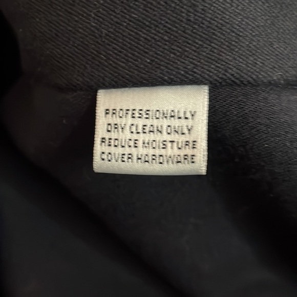 St John Sport by Marie Gray zip up jacket white stitch trim in Onyx size L - Picture 10 of 13